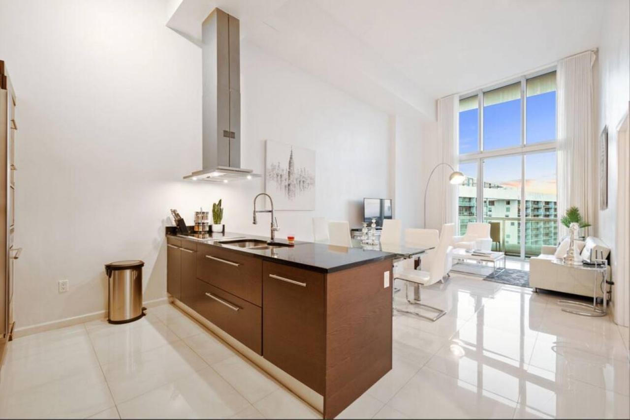 Beautiful One Bedroom Condo 16Ft Ceilings At The W Miami Luaran gambar