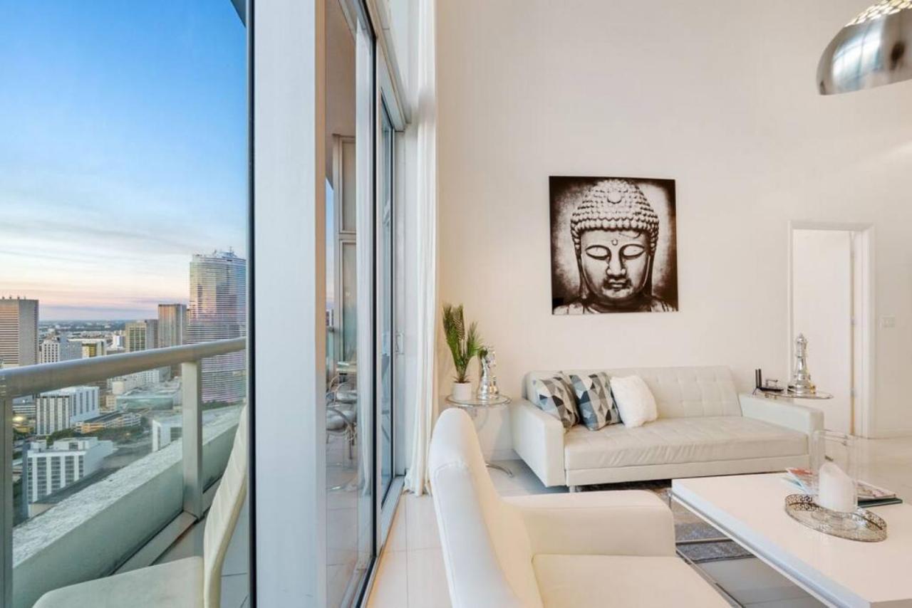 Beautiful One Bedroom Condo 16Ft Ceilings At The W Miami Luaran gambar