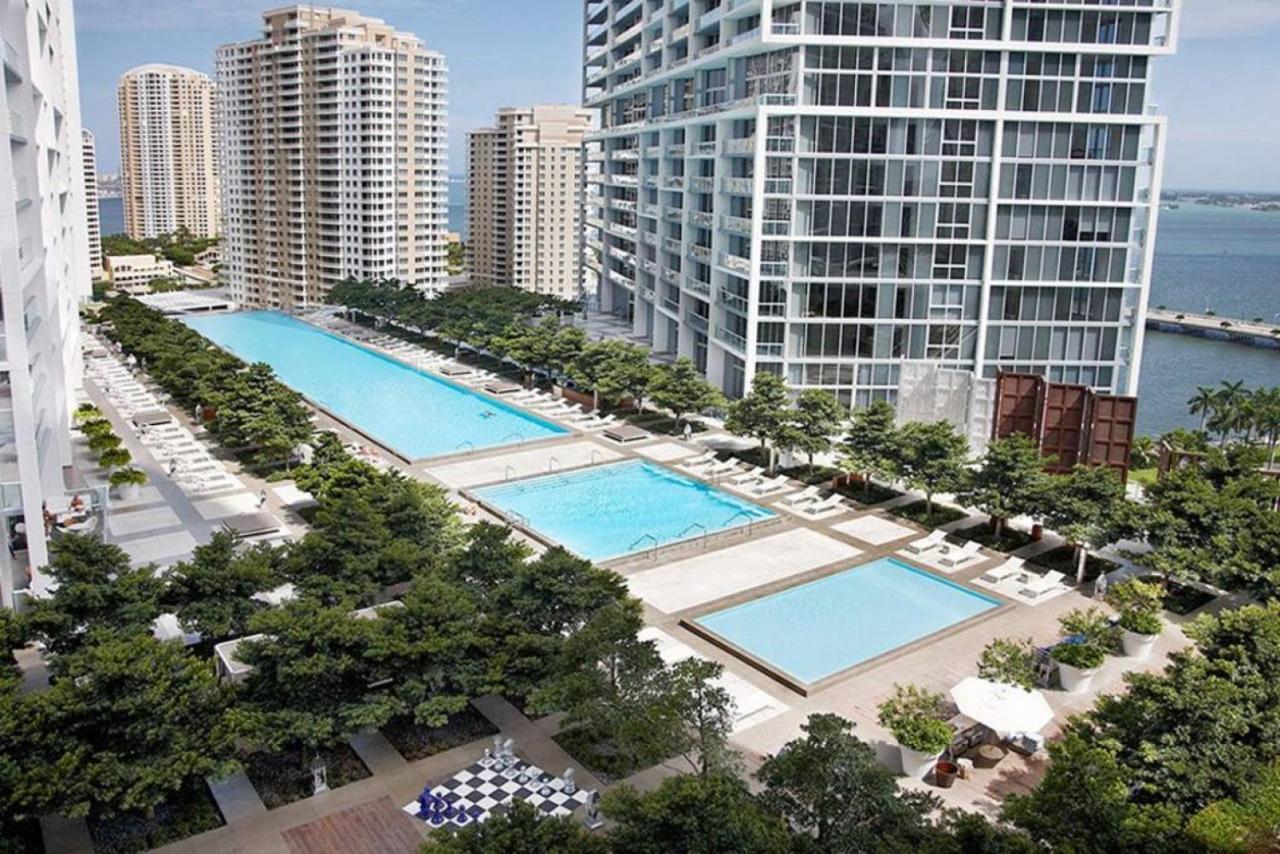 Beautiful One Bedroom Condo 16Ft Ceilings At The W Miami Luaran gambar