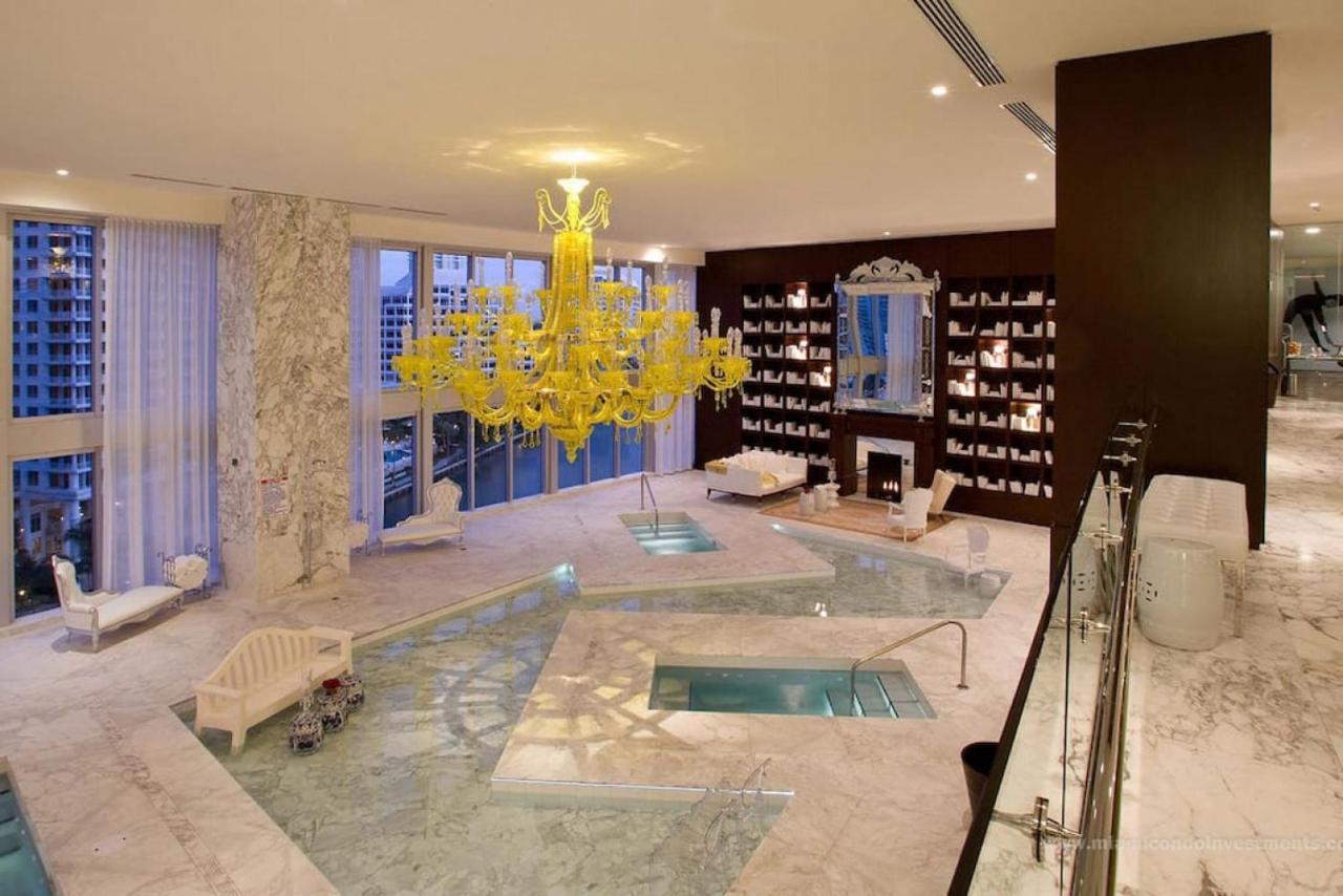 Beautiful One Bedroom Condo 16Ft Ceilings At The W Miami Luaran gambar