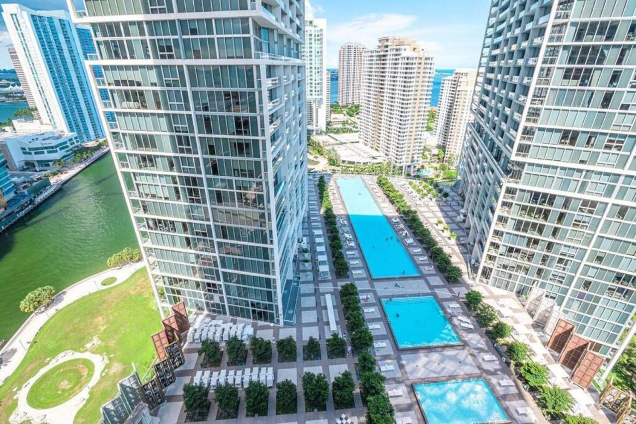 Beautiful One Bedroom Condo 16Ft Ceilings At The W Miami Luaran gambar
